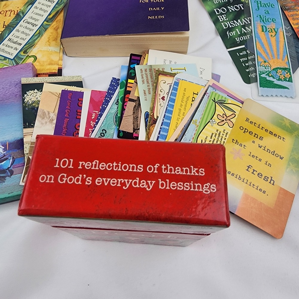 Lot Religious Prayer Cards ‎ Bookmarks  Touch Point For Women Book Magnets - Picture 6 of 12